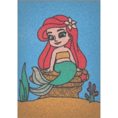 Sellő 2 - homokkép